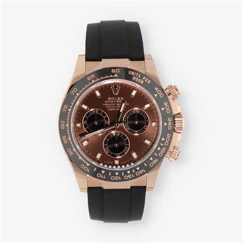 rolex daytona oro rosa quadrante cioccolato|Rolex Arabic Chocolate Dial Chromalight For Daytona Rose.